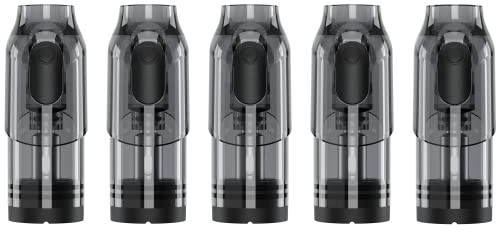 Joyetech eGo AIR cartucho/cartucho, 2 ml, en un paquete de 5, Ohm: 1,0, accesorios para el cigarrillo electrónico, sin nicotina