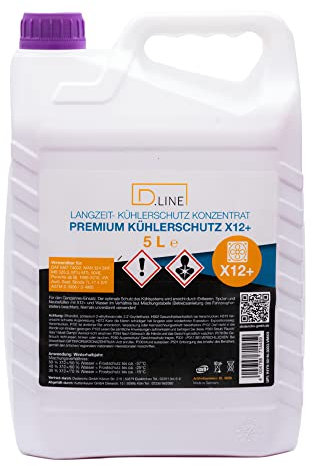 D.LINE Langzeit Kühlerschutz Konzentrat X12+, 5 Liter (1)