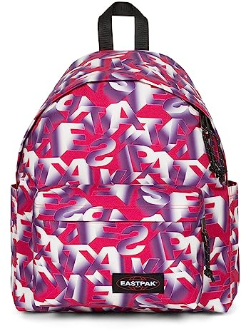 EASTPAK Mochila modelo Day Pak'r Color Blocktype Granate con cremallera adicional y porta portátil 13.3