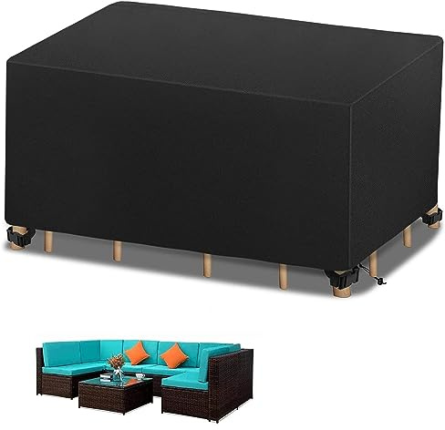 Canape Exterieur Housses De CanapéS De Jardin 180x180x100cm Housse premium pour table et salon de jardin, Meubles extérieurs, chaises, patio, canapés - Efficace contre pluie, soleil, UV intempéries
