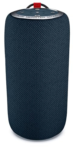 Monster S310 Bluetooth Speaker, Portable Bluetooth Speaker, 30W True Wireless Stereo Pairing Deliver Dynamic Sound, Waterproof Speaker, Bluetooth 5.2 Built-in Mic, 24H, for Family Outdoor