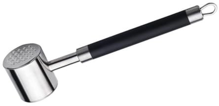 HOLIDYOYO 1pezzi Martello per Inossidabile Antiscivolo Utensile per Intenerire Bistecche e Confezione