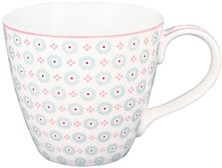GreenGate Narina Becher mit Henkel Pale Blue 0,35l
