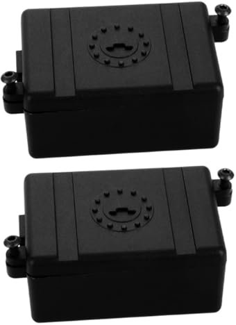 TOYANDONA 2piezas Caja De Receptor RC Resistente Plástico Protección Electrónica Fácil Configurar