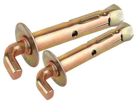 M10 Hochleistungs-Wandbolzen, Dehnschraube, Ankerhaken, Warmwasserbereiter, Betonverbinder, Ankerpunkt, Fliesen, Schreinerwerkzeuge(M10*120 4pcs)