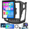 Android 12 Car Stereo for Ford Focus 2012-2018 4G RAM+64G ROM, 10 Inch IPS Touch Screen Car Radio with Wireless Carplay/Android Auto,GPS, WiFi, Bluetooth, Support OBD2/DVR/DSP