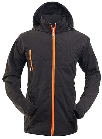 Générique Manteaux Impermeables Homme Veste De Randonnée Respirant Manteaux Chic Vestes De Pluie Hiver Et Printemps Trench Coat Pour Les Voyages Et Le Vélo Poncho Pluie Imperméable Homme