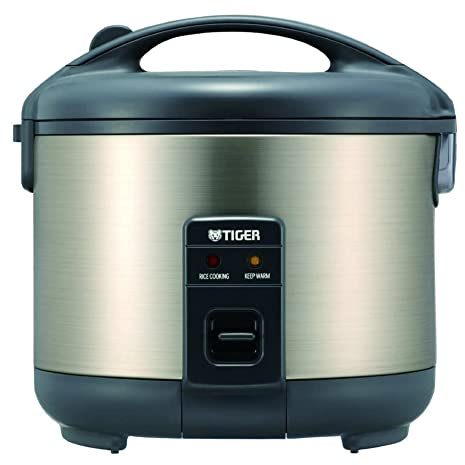 Tiger JNP-0550 Horno eléctrico de 3 tazas 5.5-Cup Urban Satin