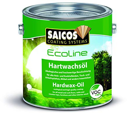 Saicos 3600 ECO 300 Ecoline Hartwachs Öl 0.75 l farblos