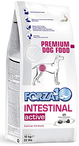 Forza 10 Active Line intestinal Secco Cane kg. 10-Secchi dietetici per Cani, Multicolore, Unica