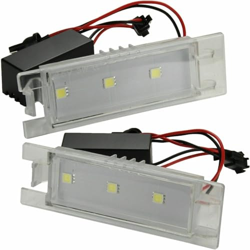 Phil Trade LED Kennzeichenbeleuchtung OR-71001 kompatibel für Astra H + J Corsa C + D