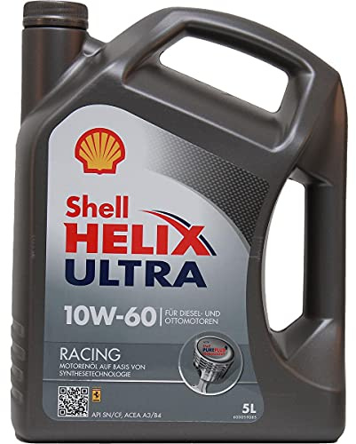Shell Helix Ultra Racing Motoröle 10W-60, 5 L | 550040761, Helix Ultra Racing 10W-60
