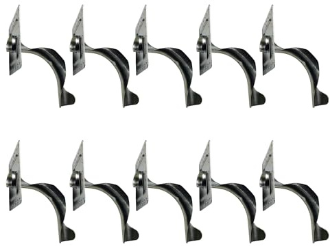 (Pack of 10) XFITTING 1/2 Inch Pex Tubing Bend Support With Mounting Plate