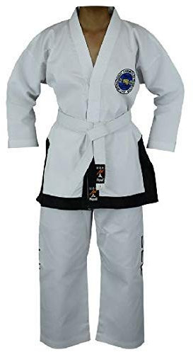 Playwell Martial Arts ITF Taekwondo Black Belt (1st - 3rd Dan) Suit (3/160cm)