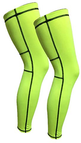 Xindiqiu Gambali Compressione Ciclismo Manicotti Gambe Ginocchiera Basket Ginocchio Compressione per Uomo Donna