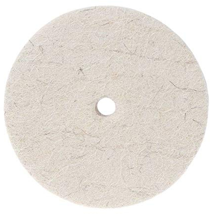 1pc Disco abrasivo per trapano Mola per lucidatura Disco per lucidatura in feltro Disco abrasivo per smerigliatrice da banco Utensile rotante, 125mm