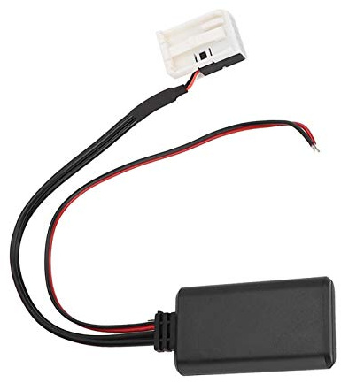 Bluetooth Adapter Aux Cable, 12 Pin Bluetooth Adapter Aux Audio Cable Aux Adapter Cable Cord Auto Radio Accessories Fit for Mercedes Benz