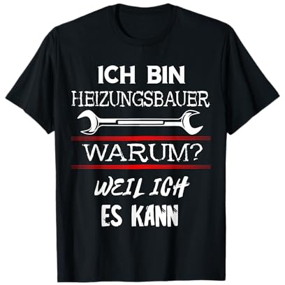 Heating builder system mechanics sanitary installations installers T-Shirt