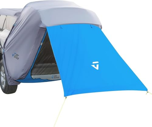 JOYTUTUS Auto SUV Heckklappenzelt, Universal wasserdicht Heckzelt, Campingzelt mit Moskitonetz, Heckklappe Vordach Sonnenschutz für Trekking, Camping, Outdoor, Hiking