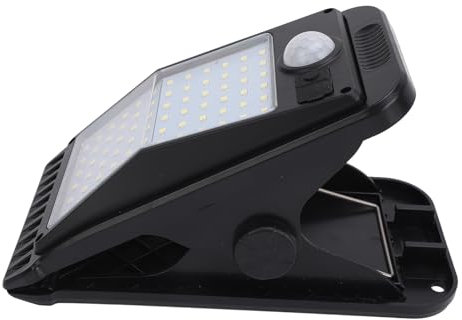 Clip-On-Solarleuchten für den Außenbereich, Clip-On-Zaun-Solarleuchten, IP65, Wasserdichte Zaunleuchten, Solarbetrieben, Zum Anklipsen, mit 72 LED-Perlen für Garten, Hof,