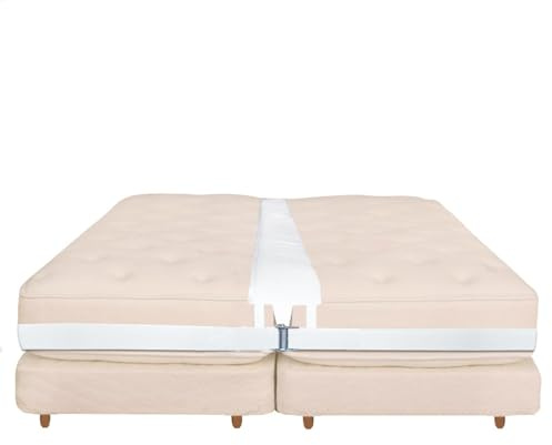 Pour matelas de pont de lit, raccord de lit non glissant, deux raccords de matelas individuels, extension de matelas de lit réglable, matelas double à king size, convertisseur pour