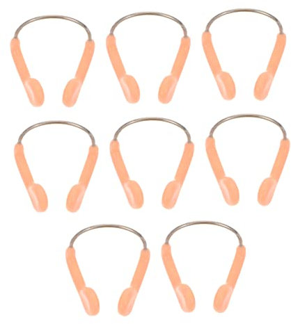 JOINPAYA Pince-Nez de Natation Étanche en Acier Clip, Accessoires de Piscine Pratiques pour Fête Natation en Intérieur