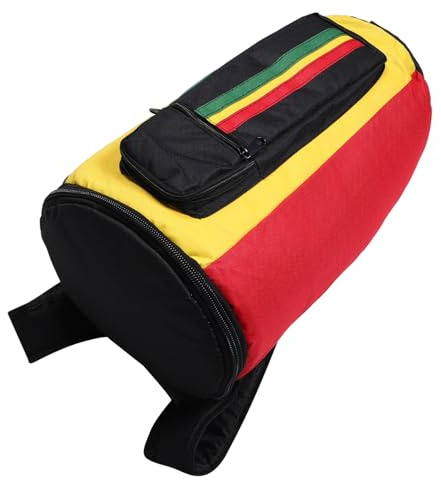 Yardwe Djembe Tasche 8 Zoll Trommelhülle Rucksack aus Regendichtem Gewebe Trommel Tragetasche für Transport und Schutz