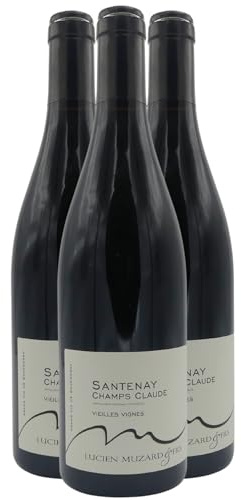 Santenay Les Champs Claudes Vieilles Vignes rosso 2023 - Domaine Lucien Muzard et Fils - DOP - Borgogna - Francia - Vitigni Pinot Noir - 3x75cl