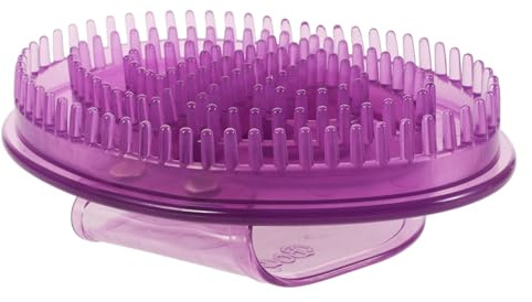 LABRIMP Silikon Massagebürste Handmassagegerät für Rücken Nacken Beine Kompakt Tragbar Tiefenwirksames Muskelmassage Tool zur Muskelentspannung