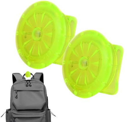 Generisch Licht Für Schuhe – Outdoor Warnlicht Sport Zubehör | LED Clip Lauflicht Wasserdicht PC Material | 2pcs Sicherheitslicht Mit Dauerlicht 60h Akkulaufzeit Für Joggen Rucksack Nacht