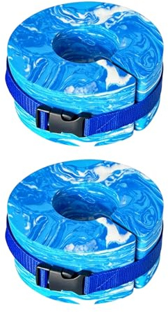Flytarmband för simning och vattenaktiviteter | Justerbara färgglada armband av högdensitets-EVA | Armflytring för vattenaerobics - För barn, vuxna, atleter, nybörjare såväl simentusiaster