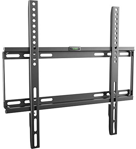 RICOO Supporto TV parete F0144 Fisso Ultra-sottile Televisore 26-55 (66-140 cm) Staffa universale Televisione LED/LCD/Curvo VESA 200 x 200-400 x 400