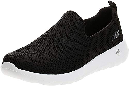 Skechers Men's Go Walk Max Sneaker, Black White, 15 UK