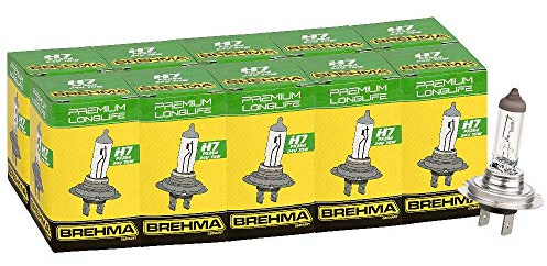 Brehma 90456 10X Premium Longlife H7 24V 70W Lampe