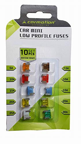 Micro fusibili per auto, 3,6 mm, da 5 A fino a 30 A.