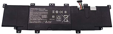 C31-X402 Laptop Battery Replacement for Asus VivoBook S300 S300C S300CA S400 S400C S400CA S400E Series Notebook(11.1V 44Wh)
