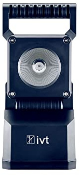 ivt LED Arbeitsleuchte PL-828, 5W 350 lm, 4.4Ah Li-Ion-Akku, Handscheinwerfer, Notlichtfunktion, IP54 robust spritzwassergeschützt Abstrahlwinkel 70°