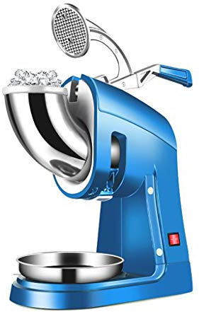 Électrique Ice Shaver, Machine à Cône à Neige 350W, 661LBS / H, Broyeur à Glace à Entrée de Glace 3L avec Interrupteur Marche/Arrêt Sécurisé pour La Famille, L'école, L'église, Les Restaurants