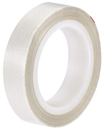 sourcing map 10m Hitzebeständig Klebeband PTFE Weiß 13mm Breite 33 Fuß Lang | Filmklebeband