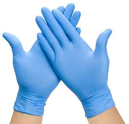 Nitrilhandschuhe, latex- und puderfrei, Box mit 100 Stück, Größe XS (1000 Handschuhe (10 Boxen)