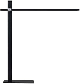 Lucande LED Tischlampe Wasko dimmbar (Modern) in Schwarz aus Metall (1 flammig,) - Tischleuchte Schreibtischlampe Nachttischlampe Arbeitszimmerleuchte