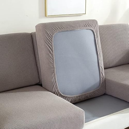 VEAI Cubierta Elástica del Cojín del Sofá, Cubierta del Sofá del Asiento De Los Muebles De La Funda del Cojín del Sofá del Sofá De La Forma De L (Color : B, Size : 100-125cm(39-49in))