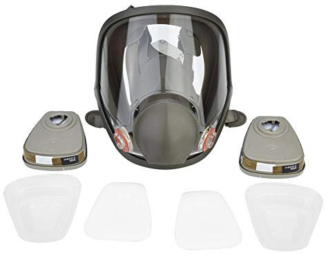 Masque respiratoire intégral pour peinture et désinfection