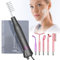 GESS Dars Dispositivo de Alta Frecuencia 5 en 1 para Cabello y Rostro, Máquina de Alta Frecuencia con 5 Electrodos de Neón y Argón, Darsonval, Tratamiento del Acné y Reducción de Arrugas