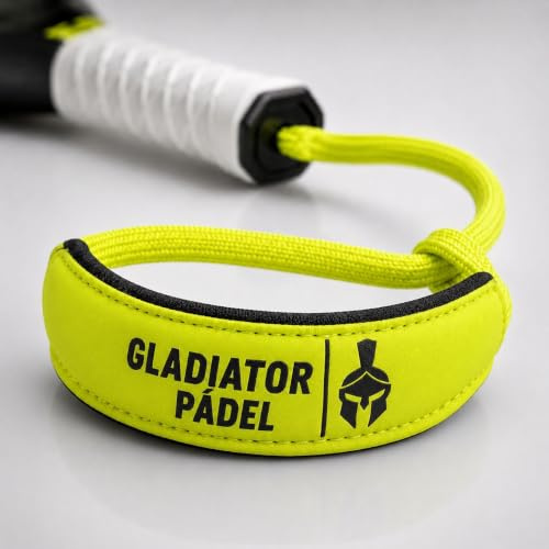 GLADIATOR PADEL - Padelschläger-Seil - Paddelschläger-Kordel - Paddelseil - Paddelschläger-Riemen - Padel-Zubehör - Padelzubehör - Padel-Zubehör für Männer und Frauen