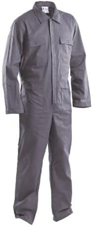 TUTE INTERA DA LAVORO UOMO IN COTONE 100% MASSAUA (GRIGIO, 3XL)