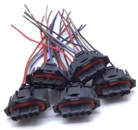 HCPAVEXT Für Opel Für Vauxhall Für Astra Für Combo Für Corsa C Für Omega B Für Vectra Für Zafira A Für Astravan 1.7 2.0 DTi Luftmassenmesser MAF Luftmassenmesser-Sensor(5X only Connector)