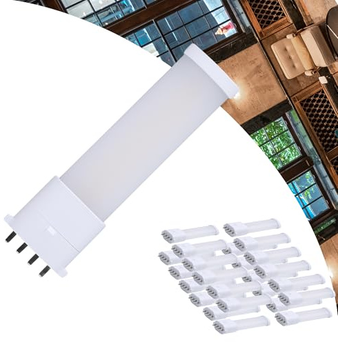 Satco S11555 3.5W LED PL Lamp, 2G7 Base, Type B Ballast Bypass, 4CCT Selectable (2700K/3000K/3500K/4000K), 410 Lumens, Damp Rated, Frosted Finish, 120-277V Retrofit CFL Replacement (24 Pack)