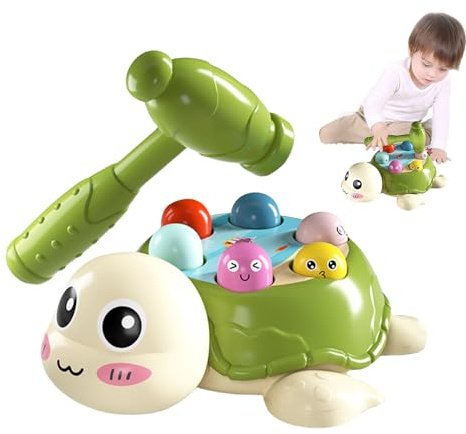 Générique Jeu De Taupe - Jeu De Marteau Tortue,Activités Ludiques d'apprentissage Cadeau d'anniversaire
