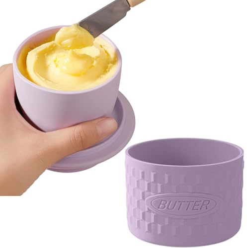 Beurrier | Organisateur De Contenants Pour La Cuisine,Pot À Beurre En Terre Cuite | Pour Boulangers Et Cuisine Maison En Intérieur Durant Les Fêtes Fête D'Emmenagement Pâques Noël Anniversaire